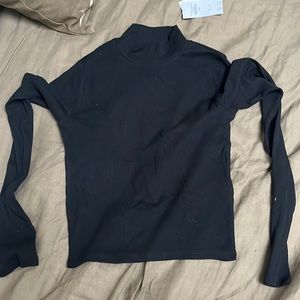 NWT Mock neck Hollister long sleeve shirt